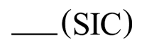 __(SIC)